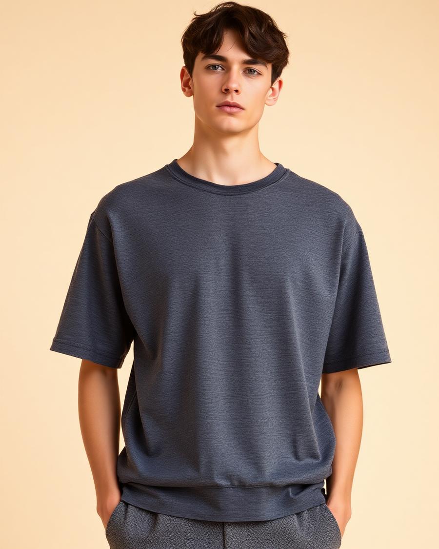 Studio Heavyweight Tee in Slate
